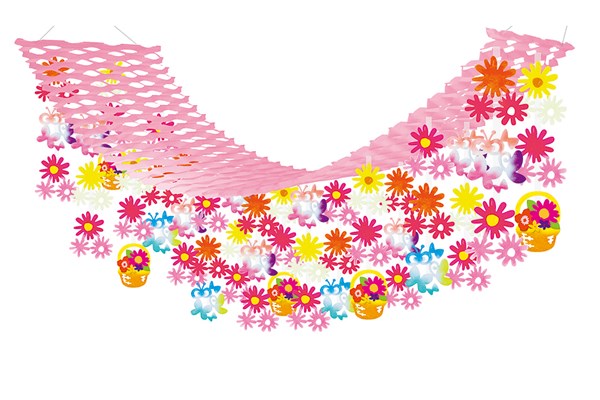 デイジーフラワープリーツハンガー