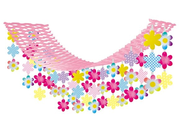 パステルフラワーハンガー