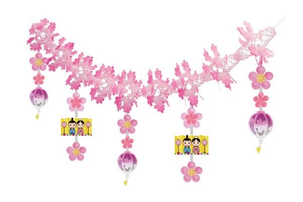 ひなまつりガーランド