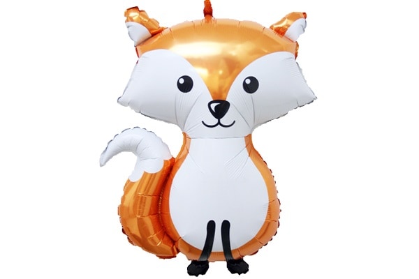 キツネ風船5枚