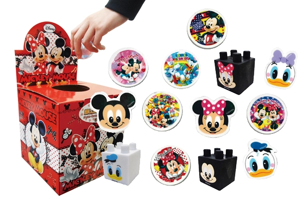 ディズニー消しゴムつかみどり60個