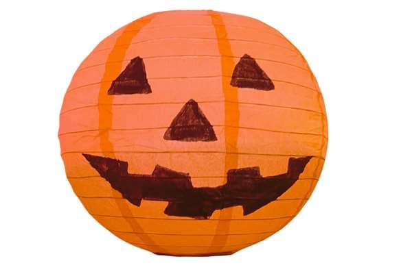 ペーパーランタンハロウイン