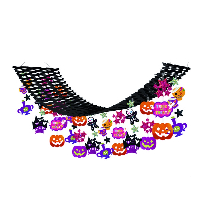 黒ベースが映える！ハロウィンナイトプリーツハンガー