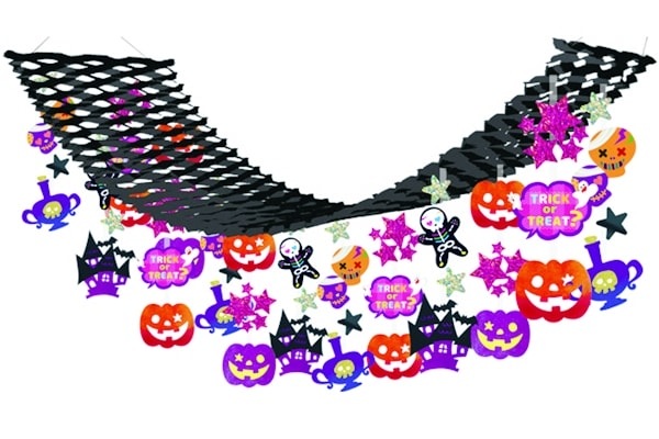 黒ベースが映える！ハロウィンナイトプリーツハンガー