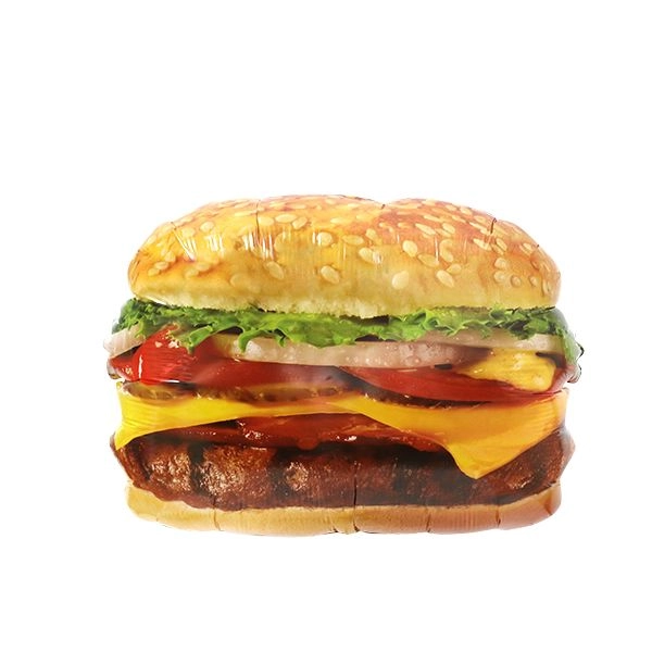 ボリューム満点のアイキャッチ！チーズバーガー風船 5枚セット