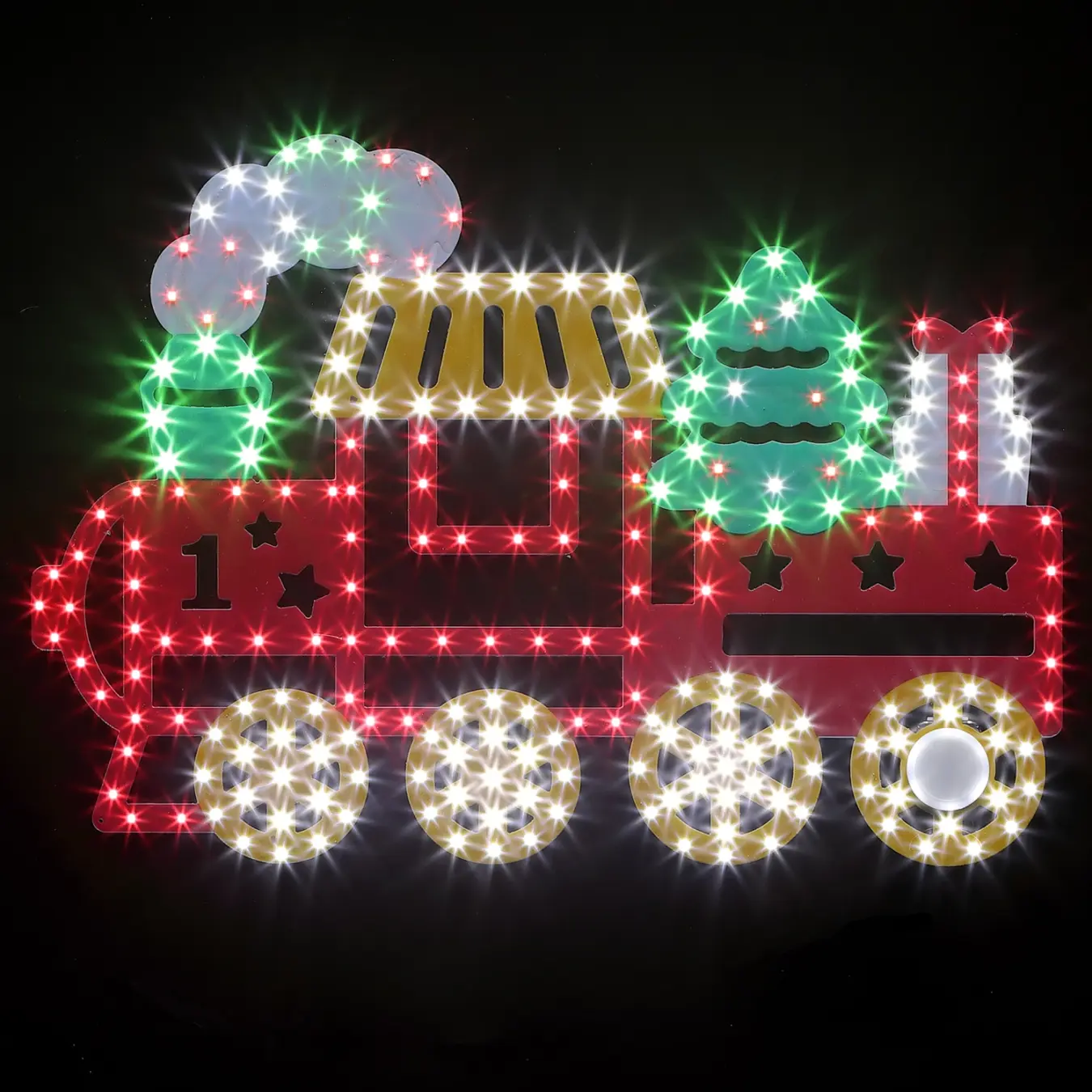 イルミネーション トレイン LED球229球 クリスマス 屋外対応