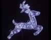 LEDクリスタルトナカイ|クリスマス装飾|店舗装飾 飾り