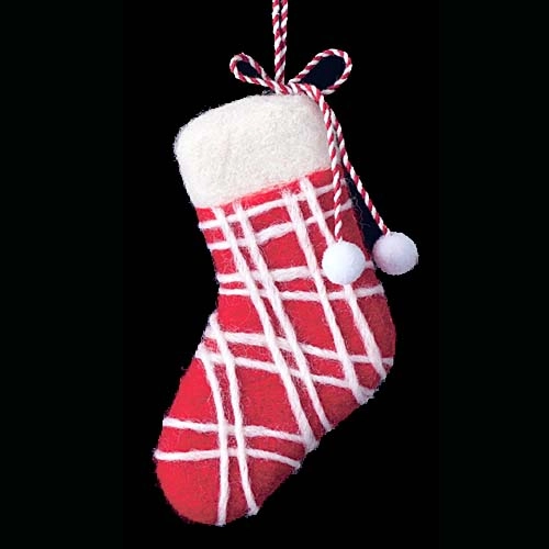 クリスマスストッキングオーナメント