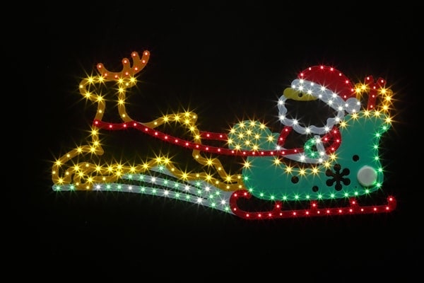 LEDクリスマスサンタツリー