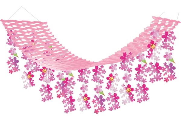桜リーフプリーツハンガー