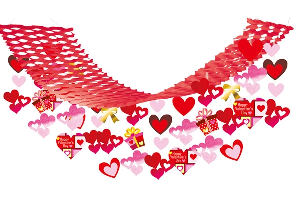 バレンタインデコハンガー