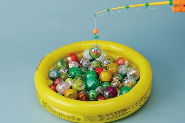 カプセルおもちゃつり100名