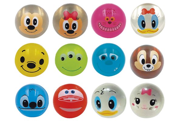 ディズニークリアフェイス27ｍｍ100個スーパーボール