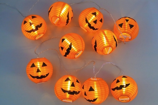 ハロウィンパンプキンミニ提灯