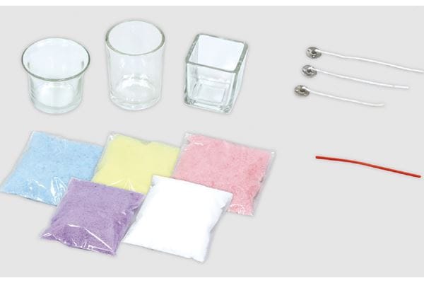 サンドワックスのキャンドル作り