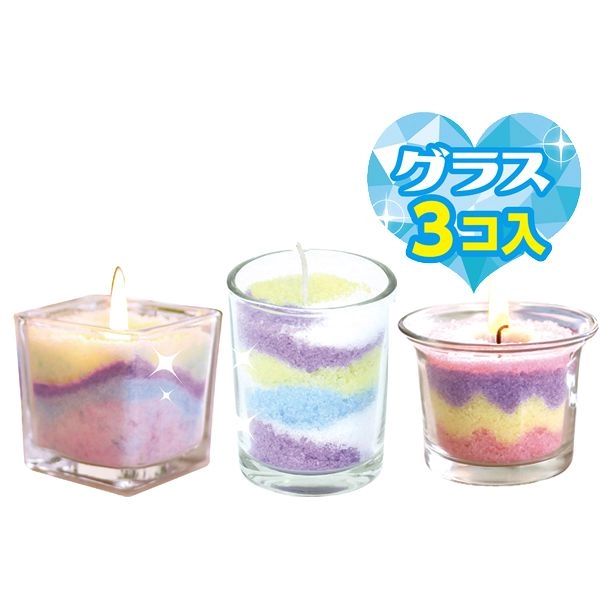 サンドワックスのキャンドル作り