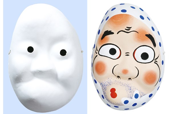 紙・ペーパークラフトのひょっとこおめん | イベント用品販促ZERO