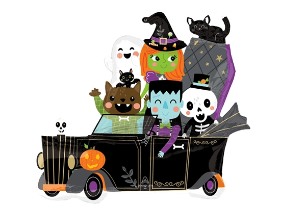 モンスターパーティ風船5枚