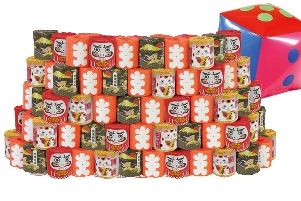 招福ペーパー出た目でプレゼント（数量限定）