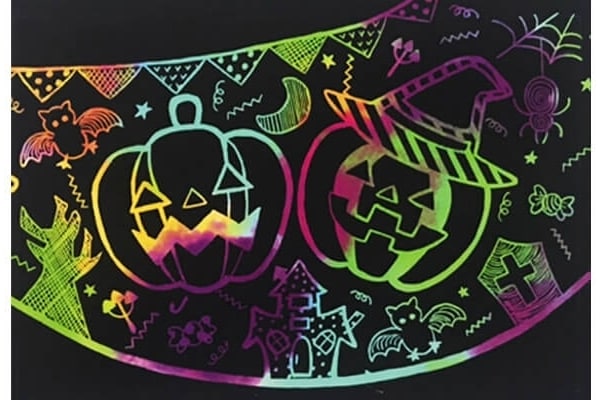 ハロウィンスクラッチボード2枚組