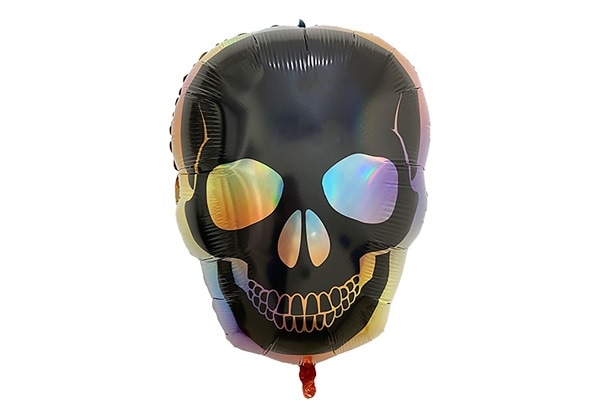 ブラックスカル風船（5枚）