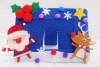 クリスマスフェルト写真立て
