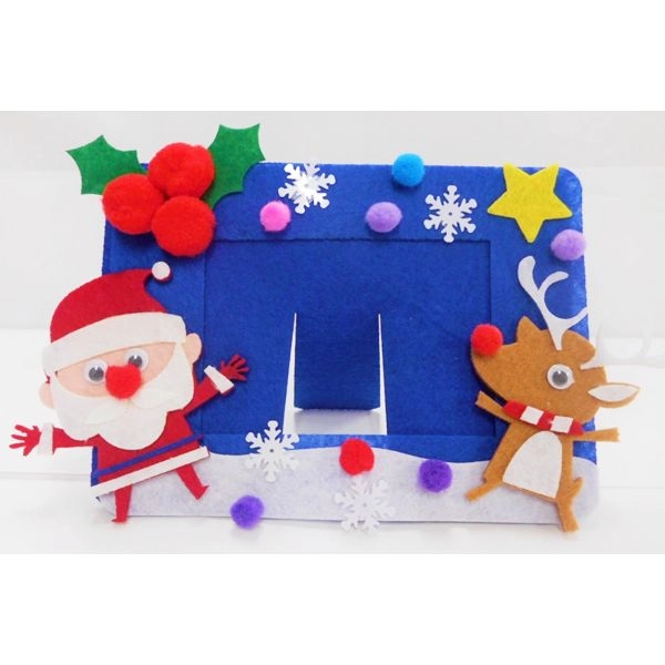 クリスマスフェルト写真立て（送料無料）