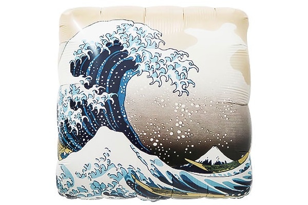 和柄神奈川沖浪裏風船5枚