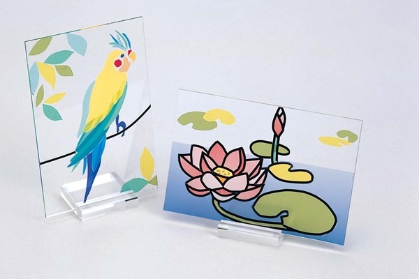 透明デザインスタンド