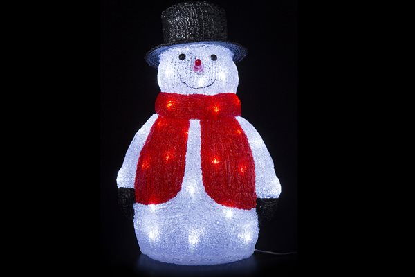 LEDクリスタルスノーマン