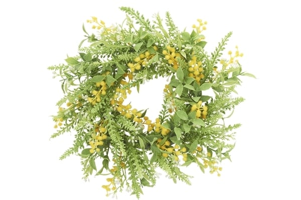 ミモザリースアレンジ