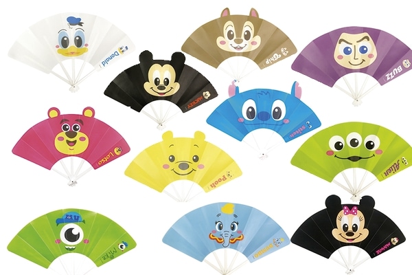 ディズニー扇子24個
