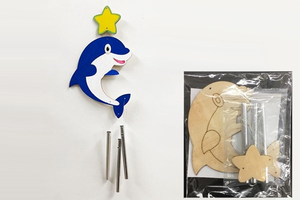 イルカのウィンドウチャイム