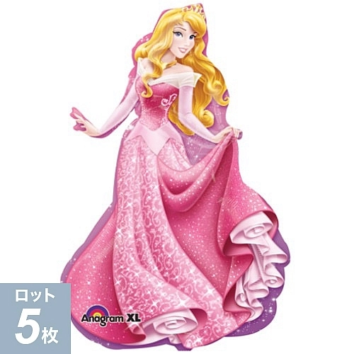 プリンセス スリーピングビューティ フィルムバルーン オーロラ姫 58×86cm 5枚入