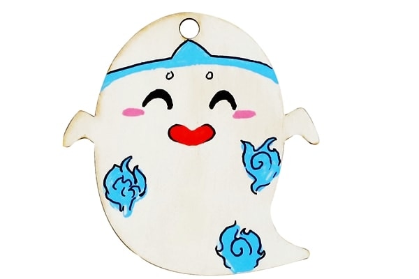 ハロウィンゴーストの工作