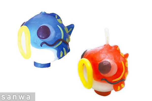 こいのぼりの手作りキャンドル