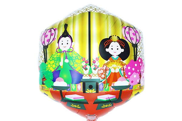 ひなまつり風船5枚