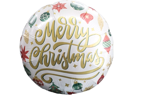 クリスマスオーナメンツ風船（5枚）