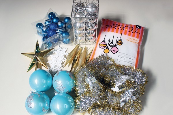 オーナメントセットブルー