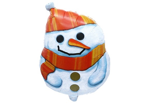 シェイプスノーマン風船5枚