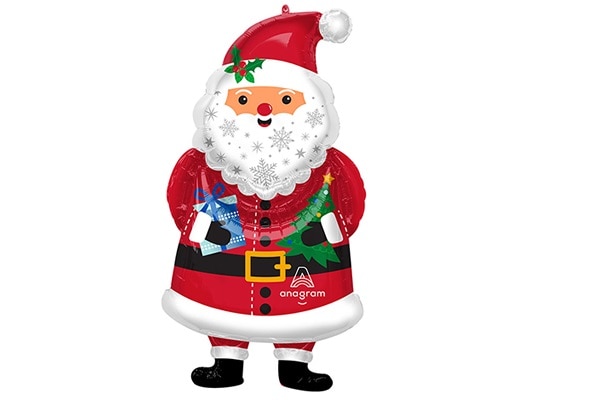 スノーサンタ風船5枚