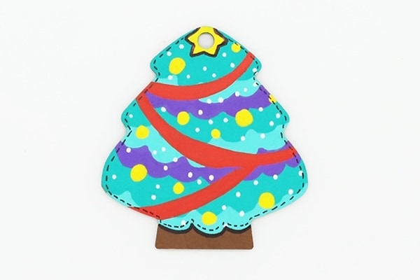 クリスマスツリー木の工作