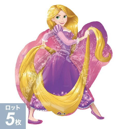 ラプンツェル｜フィルムバルーン 66×78cm 5枚入