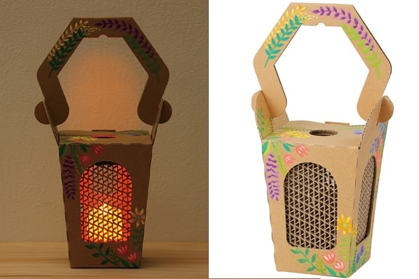 紙・ペーパークラフトのダンボールランタン | イベント用品販促ZERO