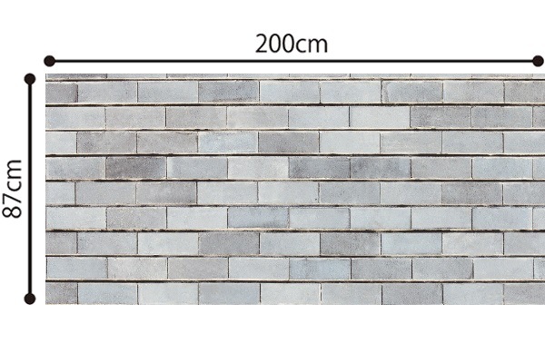 レンガ調ディスプレイシート