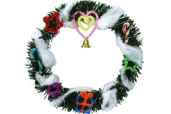 クリスマスリース作り