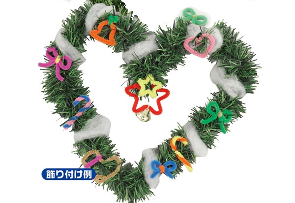 クリスマスリース作り