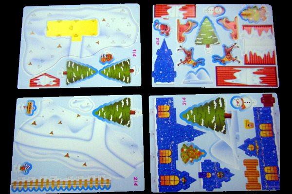 ３Dパズルクリスマス