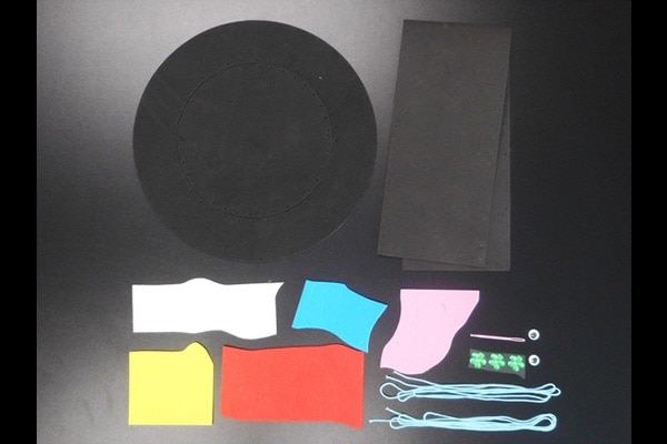 ハロウィンの帽子クラフト