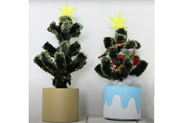 モールのツリー工作